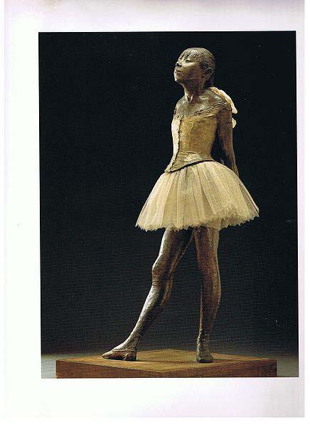 Edgar Degas Little Dancer of Fourteen Years, sculpture by Edgar Degas Sweden oil painting art